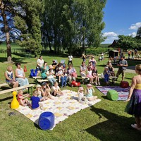 Zahradní slavnost - den otevřených dveří pro veřejnost – fotografie