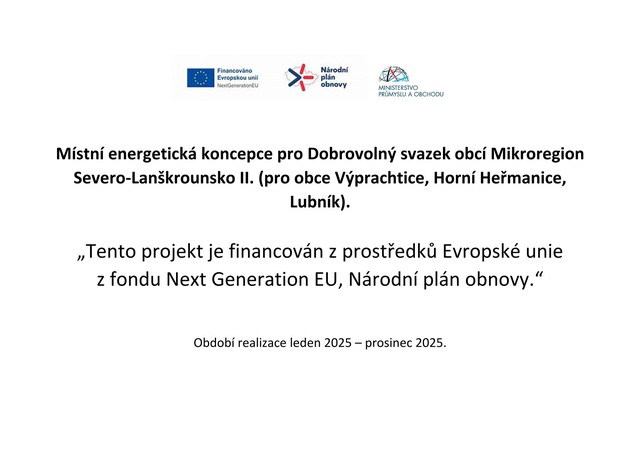 Místní energetická koncepce pro DSO Mikroregion Severo-Lanškrounsko II. (pro obce Výprachtice, Horní Heřmanice, Lubník) – obrázek 2